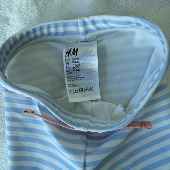 Snapper Rock Navy and White Striped Swimwear - Picture 15 of 15